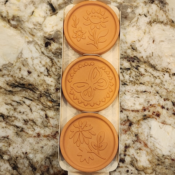 🔴NEW The Pioneer Woman 3-Piece Terracotta Sugar Savers Set - Field Floral - Picture 12 of 16